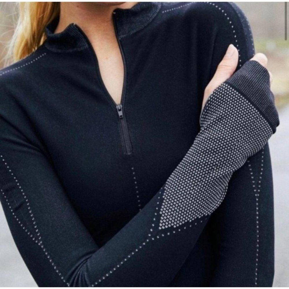 (Sold) Free People Honeycomb Pullover Black NWT M - Picture 7 of 14
